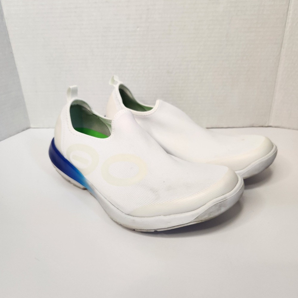OOFOS‎ OOMG Sport Recovery White Shoes Mens Size 10 Slip On